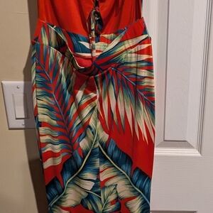 Nwot beautiful tropical dress (S)